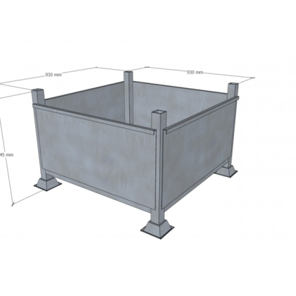 Road Form Stake Storage Bin